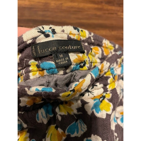 Lucca Couture Floral Mini Skirt With Pockets Size M - Picture 3 of 8